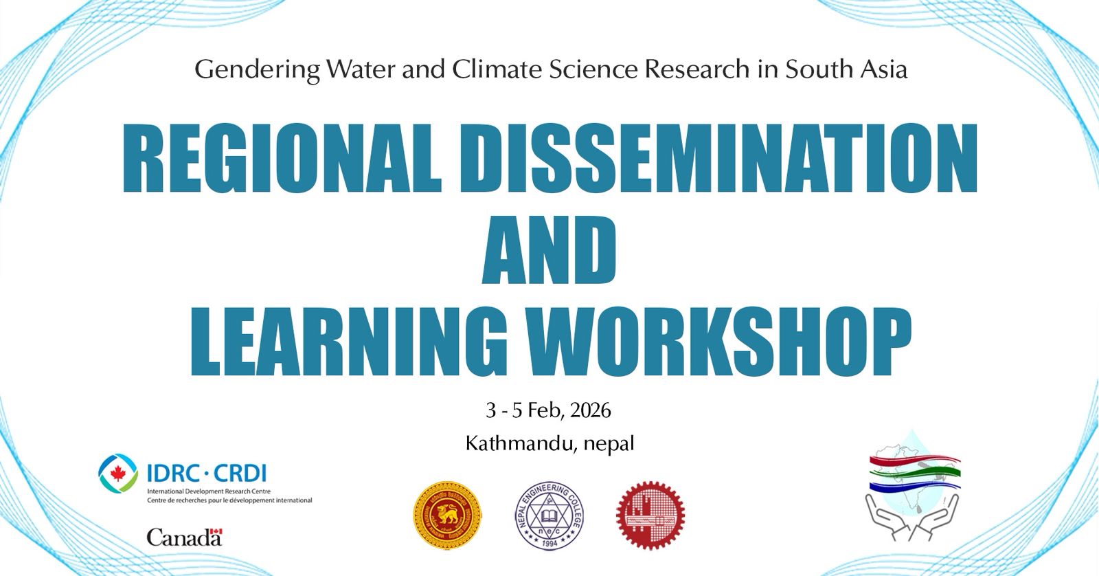 Regional dissemination and learning workshop banner