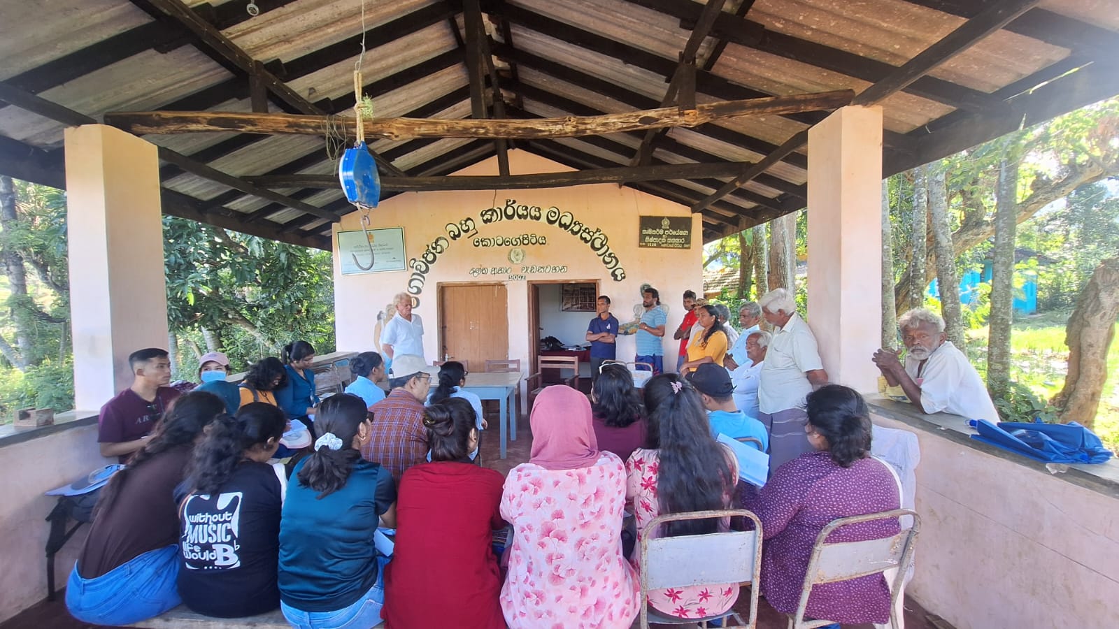 Community meeting and field engagement in South Asia